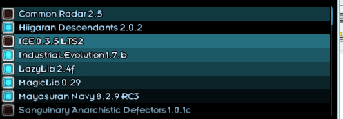 这些是我的装的mod