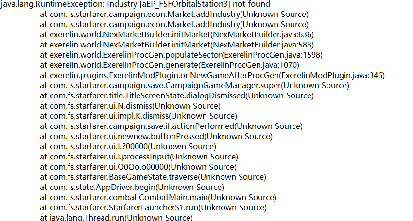 加了FSF之后不知道和什么MOD冲突了